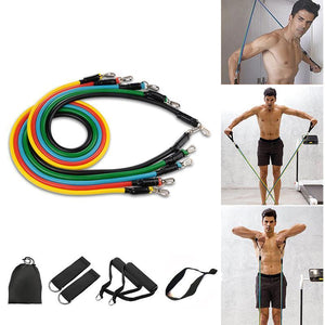 11 Pcs Resistance Band Set