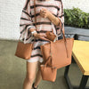 4pcs/set Leather Handbag