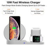 Wireless 3-in-1 Apple Charging Dock