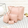 4pcs/set Leather Handbag