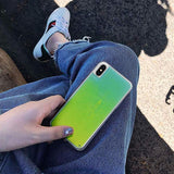 Glowing Quicksand iPhone Case