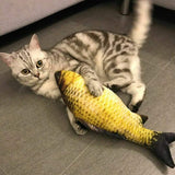 Realistic Looking Cat Kicker Fish Toy