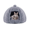 Plush Cat Cave Bed