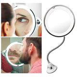 10x Magnifying LED Mirror