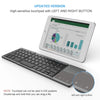 Foldable Wireless Touchpad Keyboard