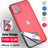 Mobile phone color changing film