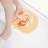 Bloody Footprint Bath Mat