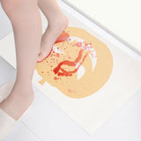 Bloody Footprint Bath Mat