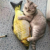 Realistic Looking Cat Kicker Fish Toy