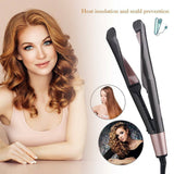 2 in 1 Hair Curler and Straightener